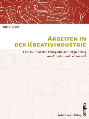 cover image of Arbeiten in der Kreativindustrie